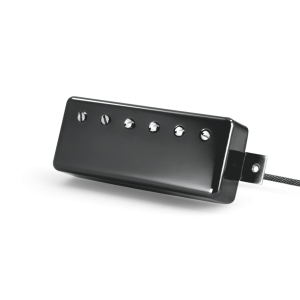 Fralin Mini Humbucker Jet Black Chrome