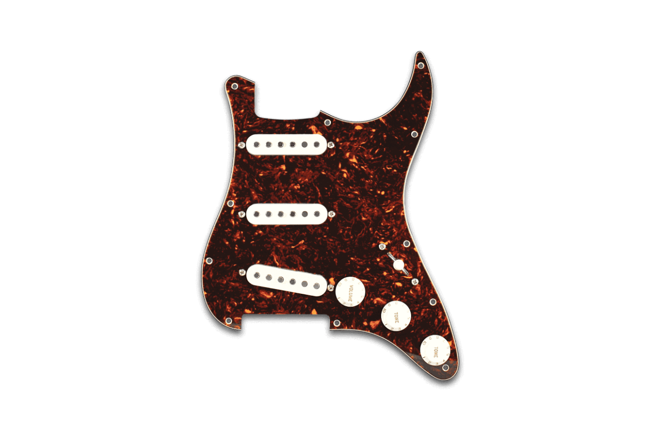 3 Ply White Custom Guitar Pickguard For Squier Vintage Modified Jaguar Bass Scratch Plate