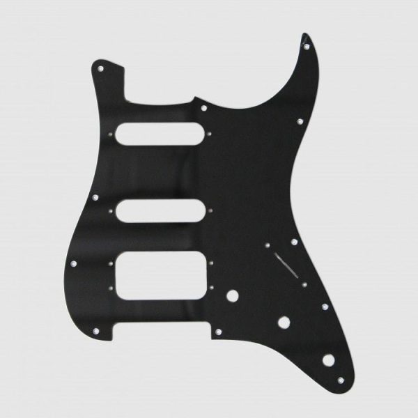 Fralin 4 Split Blade Pickguard Black