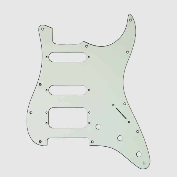 Fralin 4 Split Blade Pickguard Mint Green