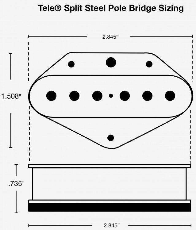 Split Steel Poled Bridge Size