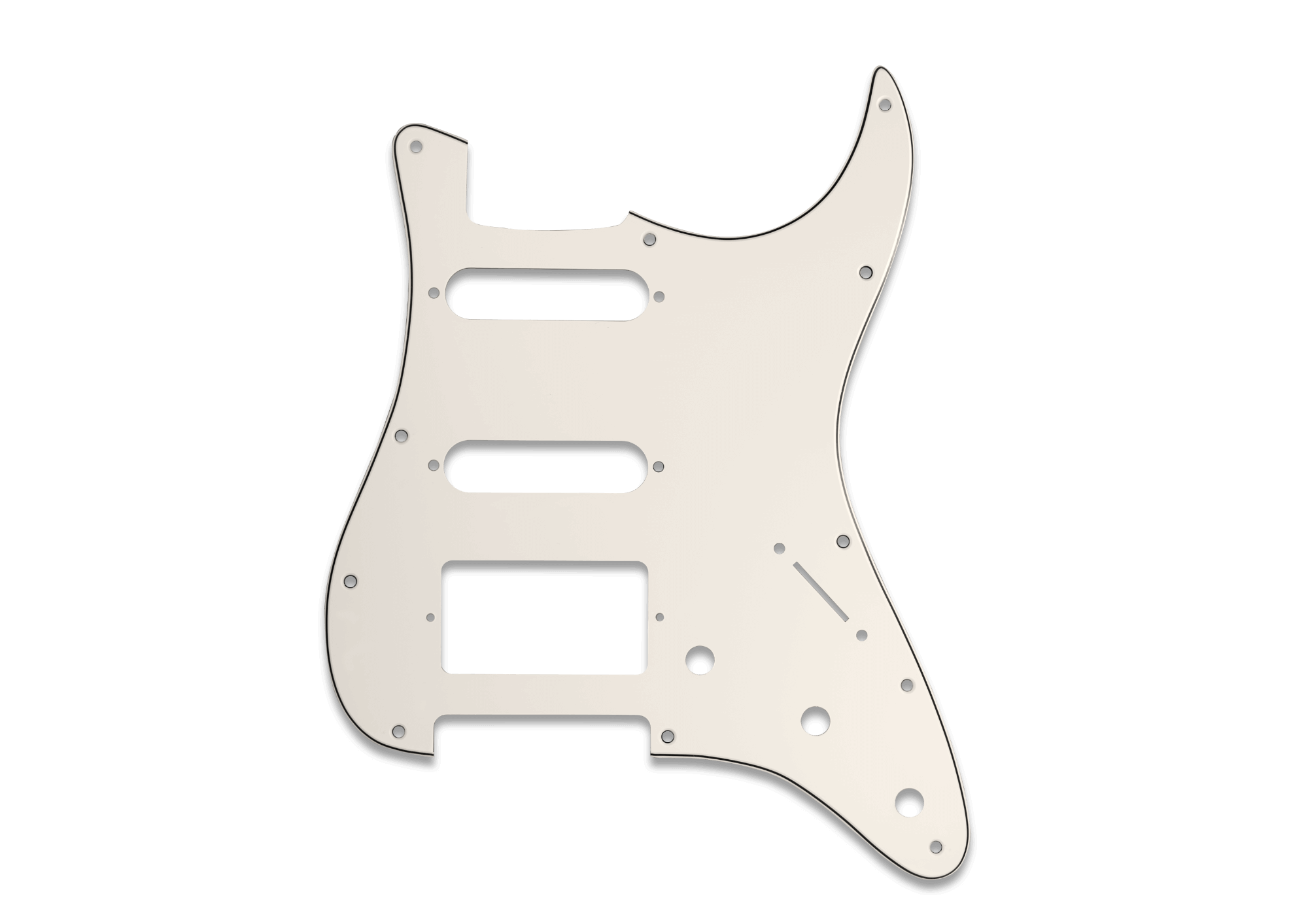 Black Electric Guitar Loaded Pickguard fit for Fender Stratocaster SSS 3 Ply ST Black Electric Guitar Loaded Pickguard fit for Fender Stratocaster SSS 3 Ply ST