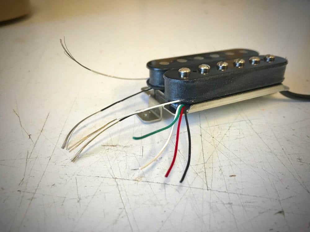 Best coil clearance split humbucker