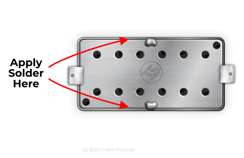 Installing A Humbucker Cover Solder Locations