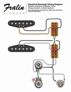 Fender Mustang Wiring Diagram - Fralin Pickups