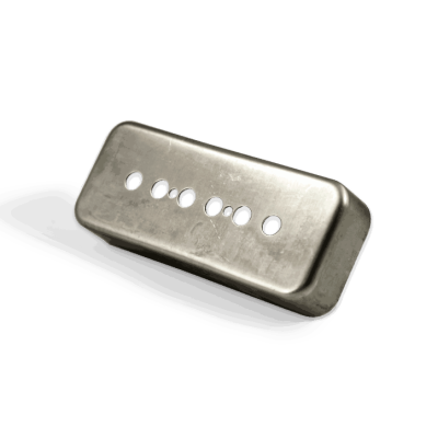 Lindy Fralin P90 Soapbar Cover Raw Nickel