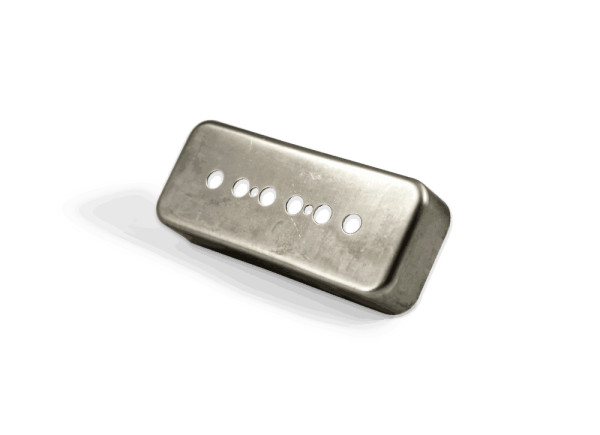 Lindy Fralin P90 Soapbar Cover Raw Nickel