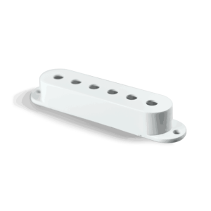 Fralin White Strat Pickup Cover