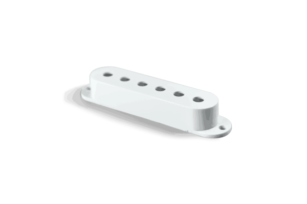 Fralin White Strat Pickup Cover