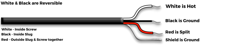 3 Conductor Lead Fralin Pickups