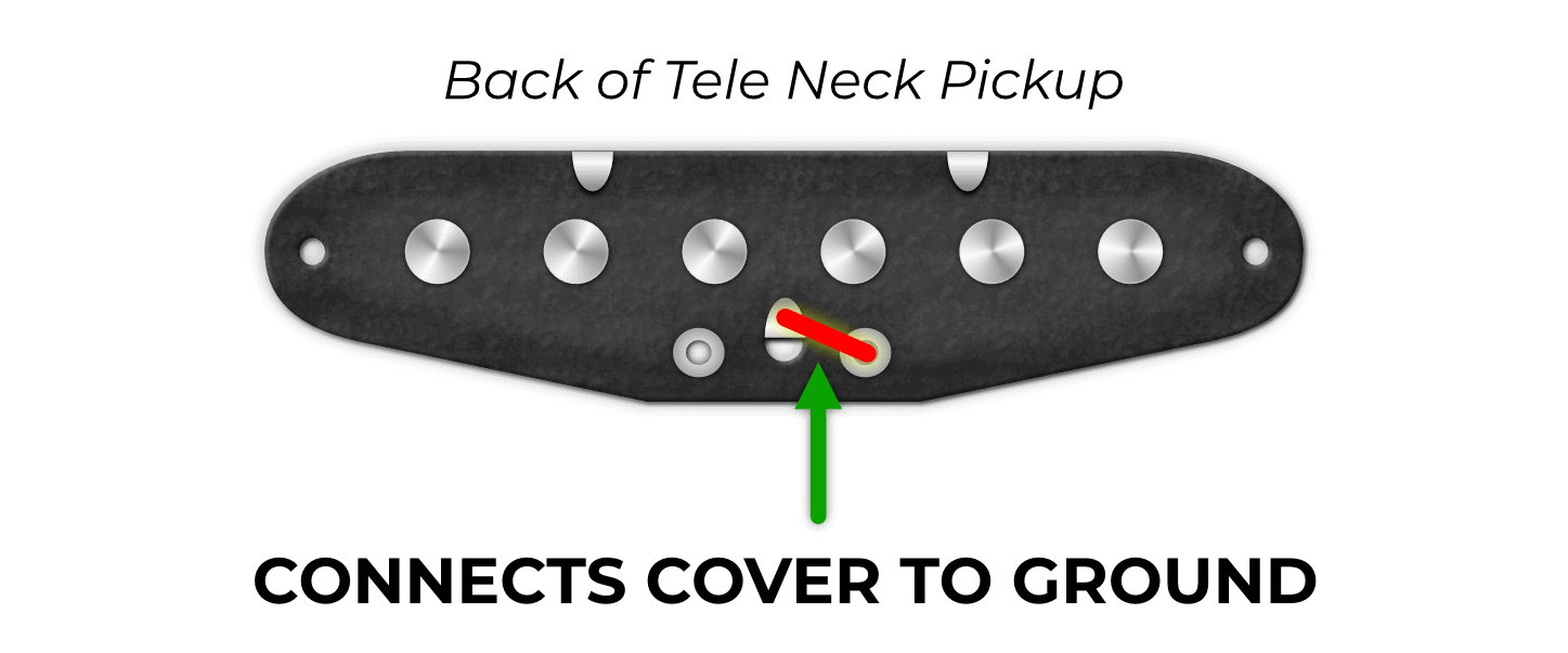 Locate the jumper that connects the Black Lead to the cover Tab. This is the lead that we will disconnect.