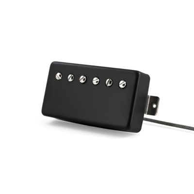 Lindy Fralin Humbucker in Matte Black Cover