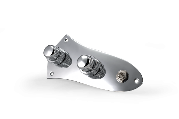 Prewired Concentric Jazz Bass Control Plate