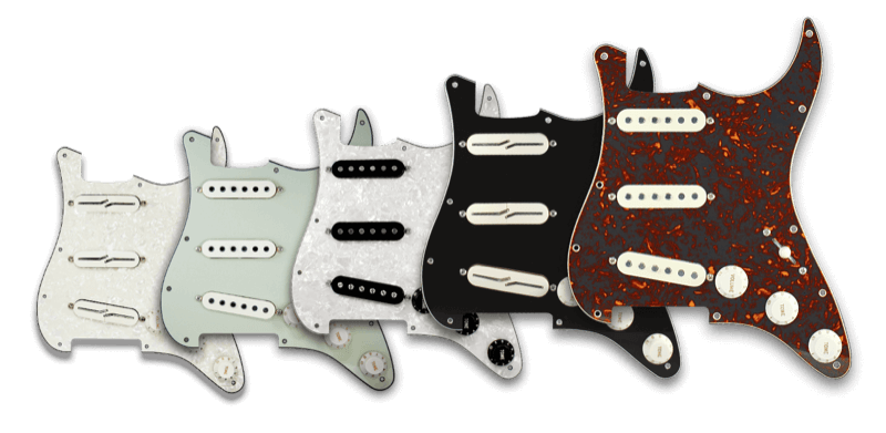 Lindy Fralin Prewired Pickguards - Multiple Looks
