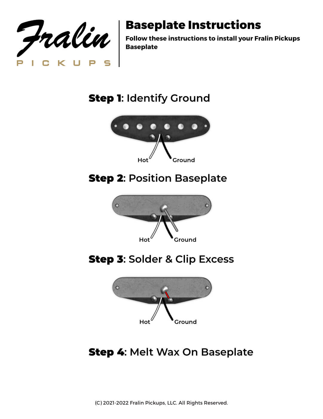 Fralin Baseplate Instructions