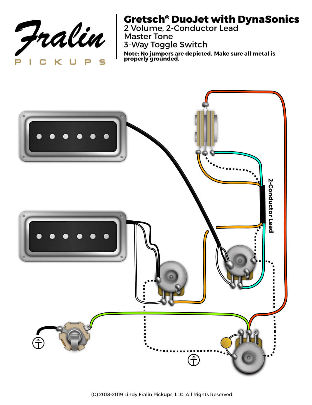 DynaSonic Wiring Diagrams Fralin Pickups