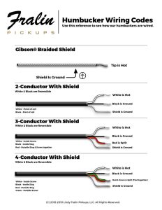 Fralin Humbucker Wiring Diagrams