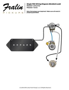 Single P90 Wiring Diagram Gibson Lead