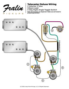 Fralin Telecaster Deluxe Wiring Diagram