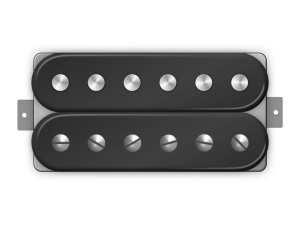 Lindy Fralin Double Black Humbucker Bobbin Color