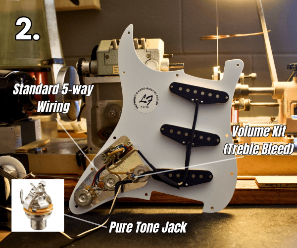 Quick Ship: Prewired Strat Pickguard - Image 2