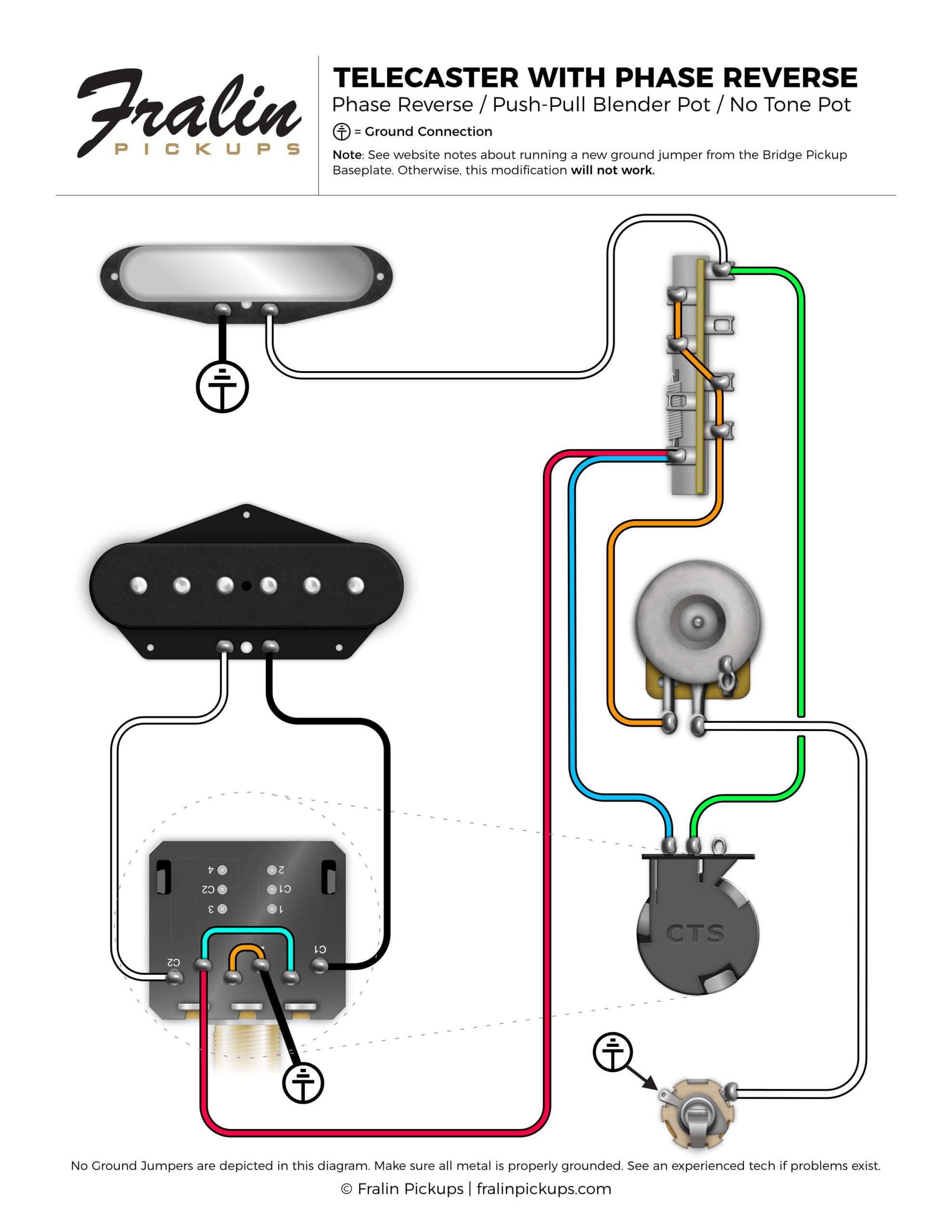 Telecaster With Phase Reverse Image