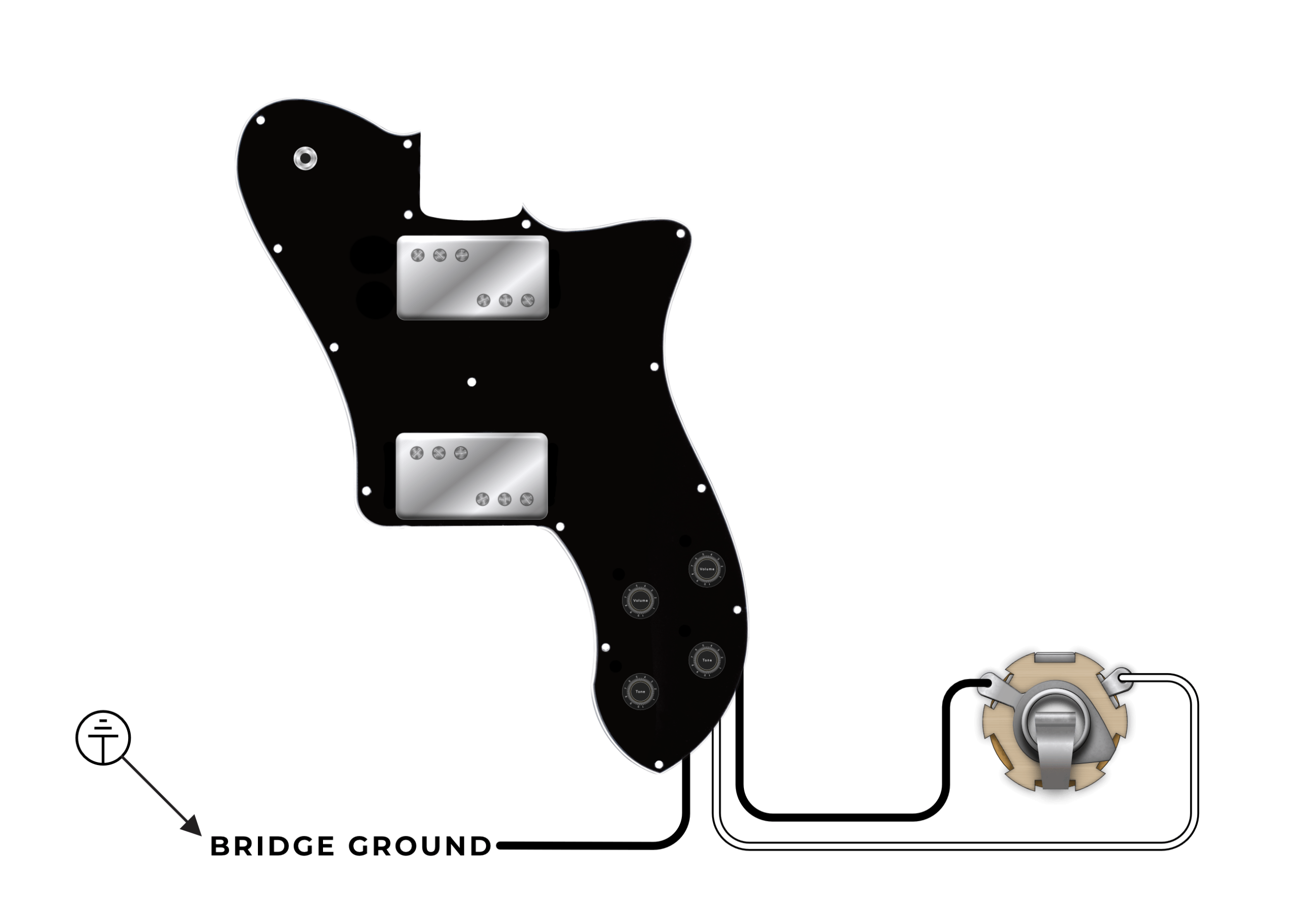 Prewired 72 Deluxe Pickguard Installation